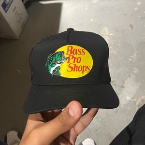 Bass Pro Shops Black Trucker